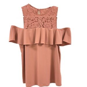 Women’s Shoulder Cut Out Shirt